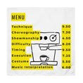 Load image into Gallery viewer, Ballroom Café - Cloth Napkin Set of 4