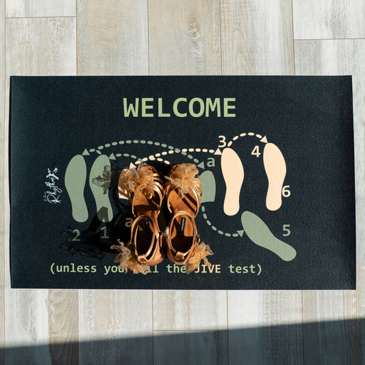 The Jive Test Doormat