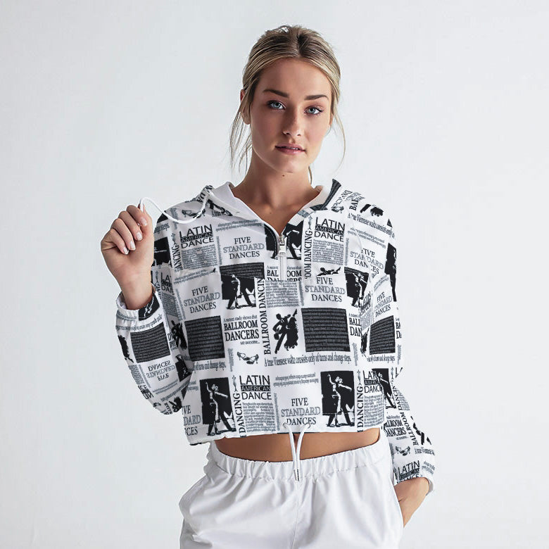 Newspaper Windbreaker