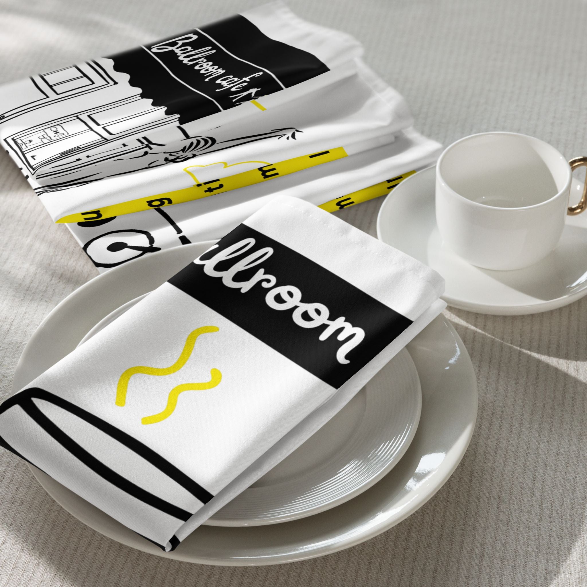 The Ballroom Café - Cloth Napkin Set