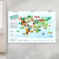 Load image into Gallery viewer, Dancesport Map - Poster
