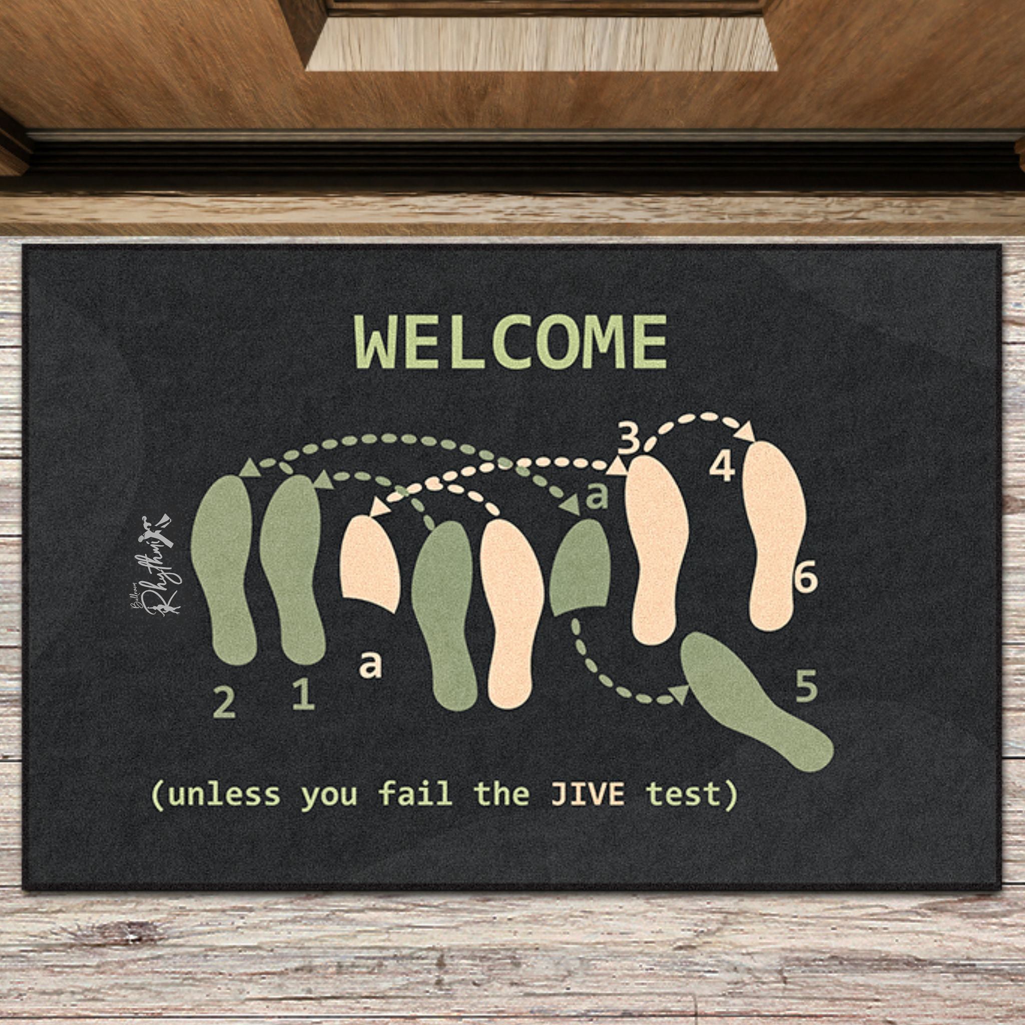 The Jive Test Doormat