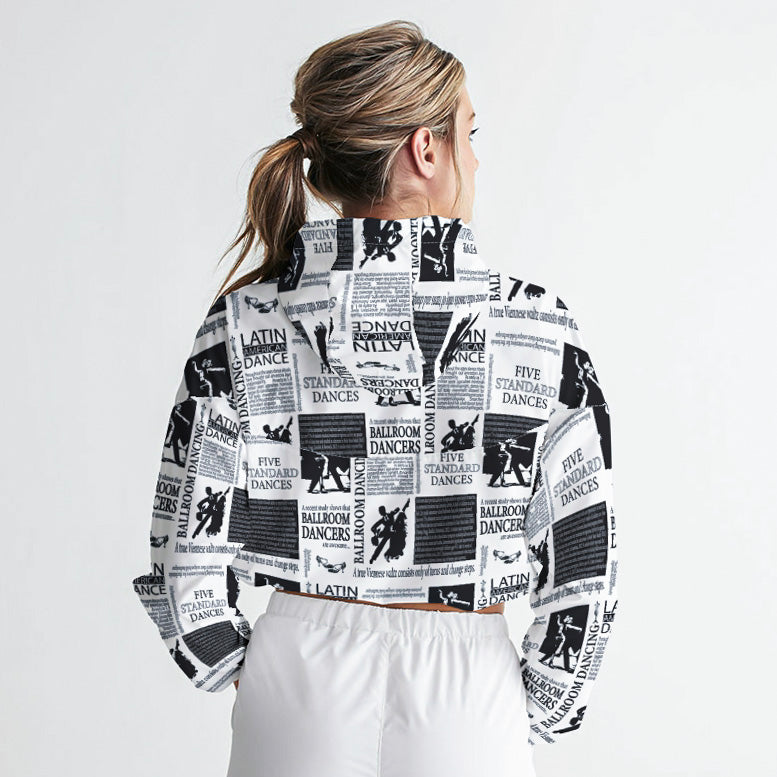 Newspaper Windbreaker