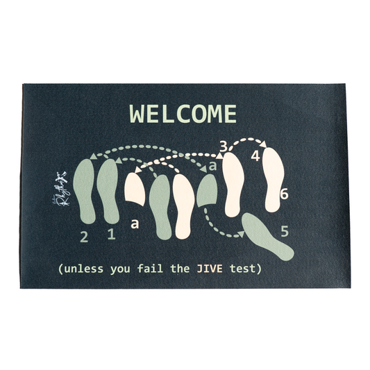 The Jive Test Doormat