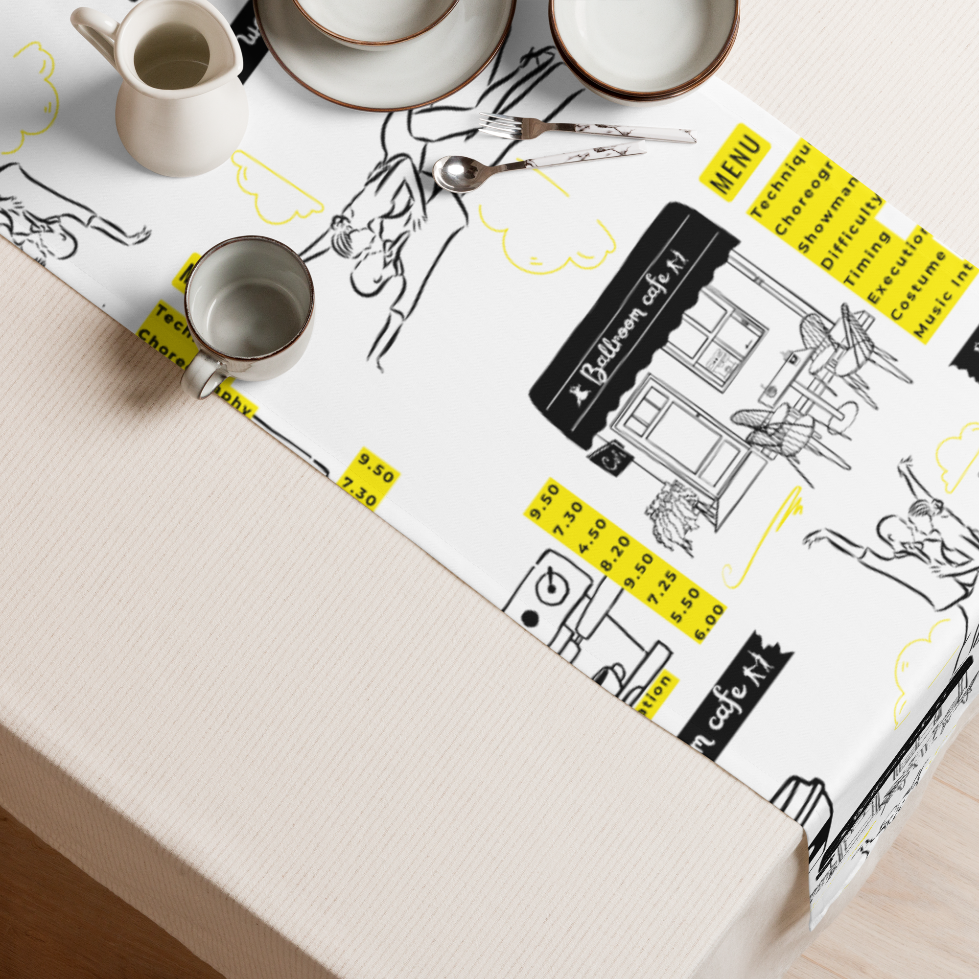 Ballroom Café - Table Runner