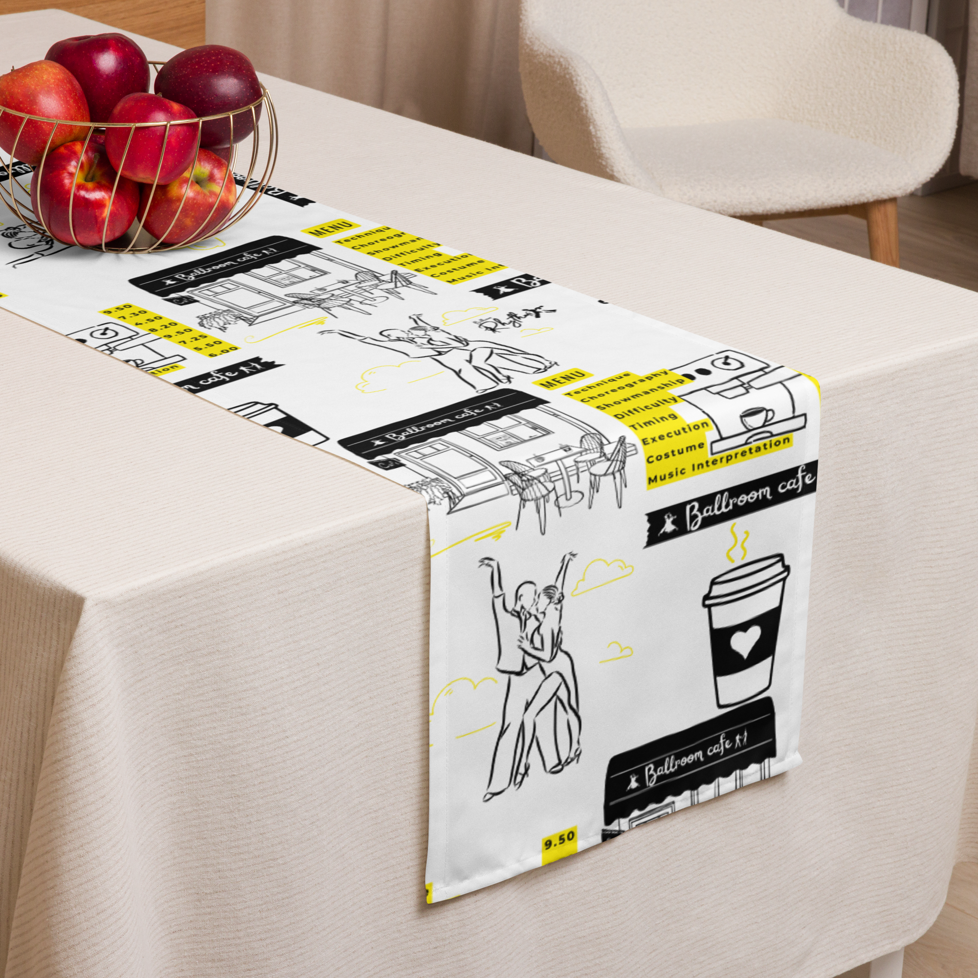 Ballroom Café - Table Runner