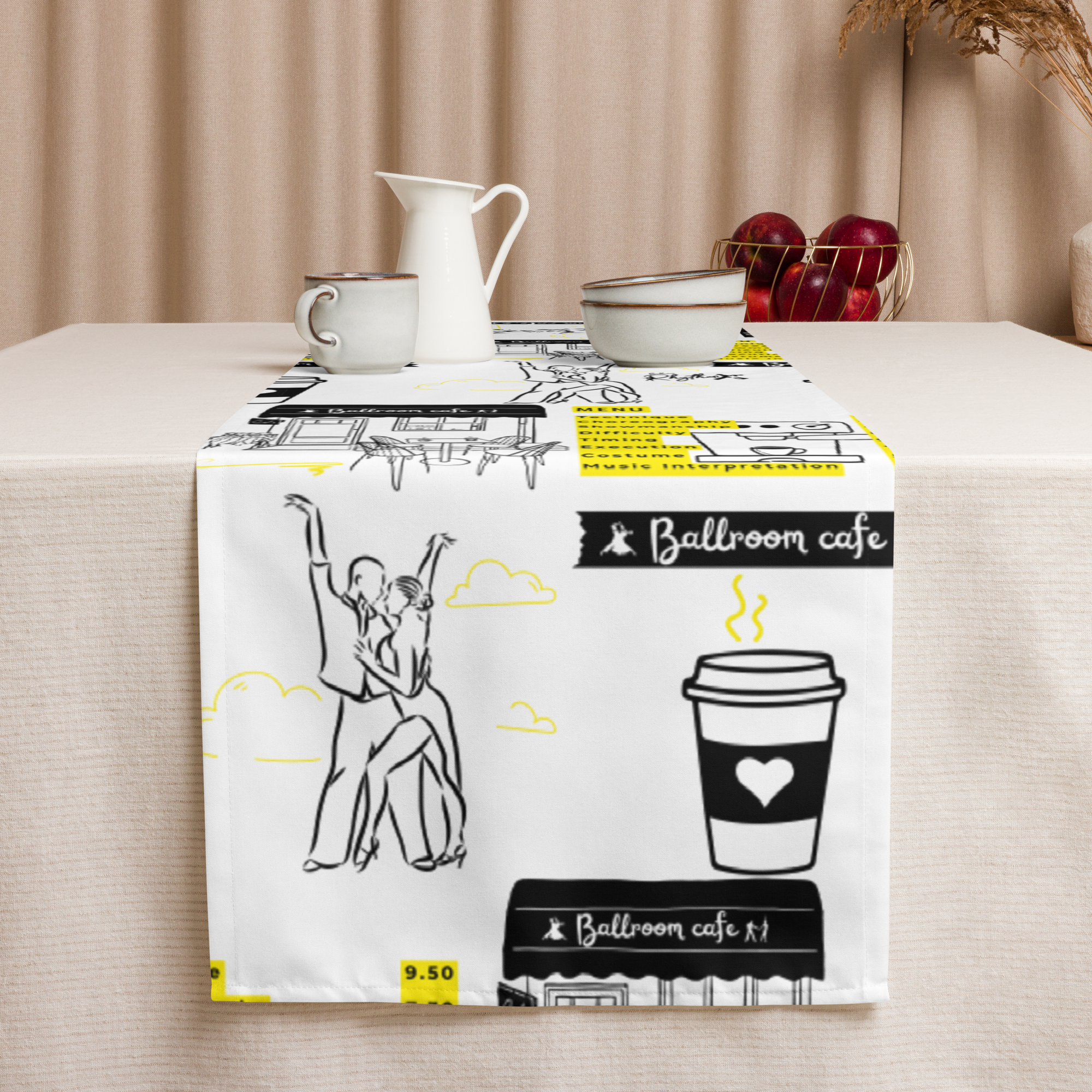 Ballroom Café - Table Runner